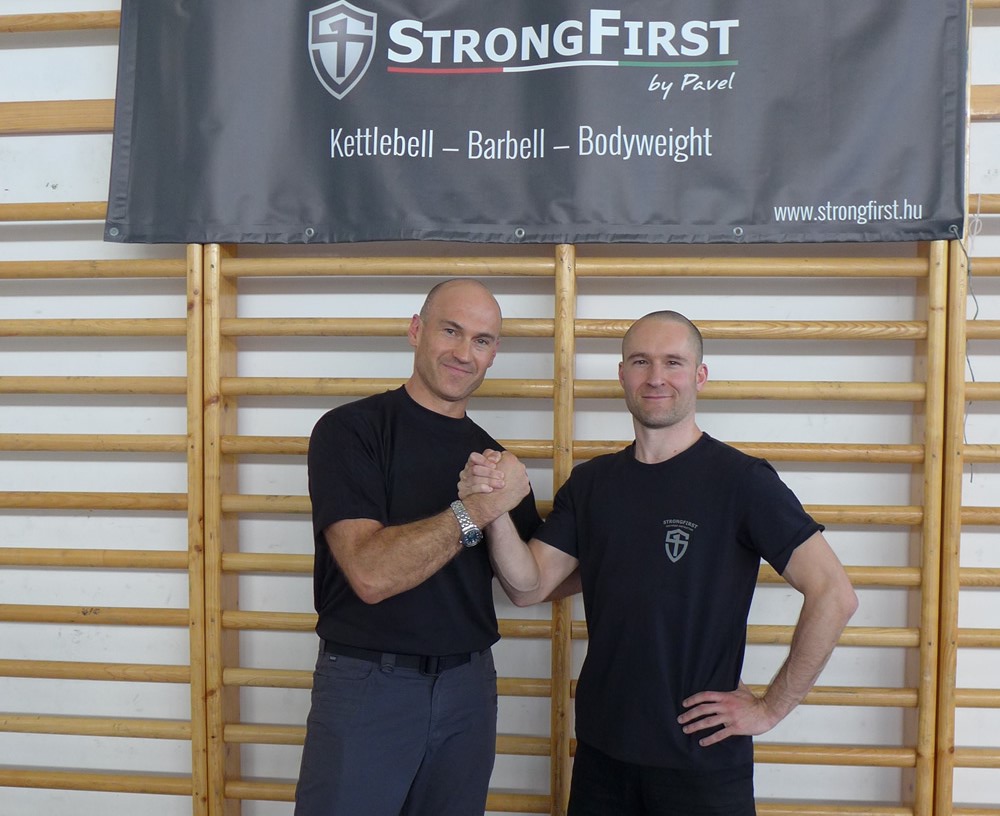 with Pavel Tsatsouline, my strength master